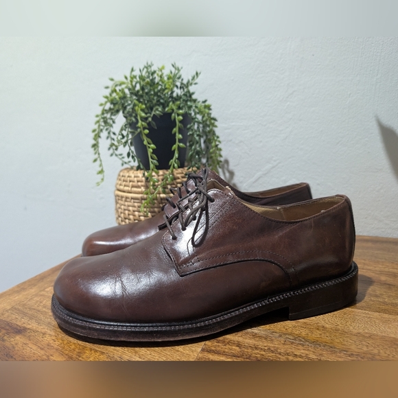 Classic‎ Brown Leather Oxfords